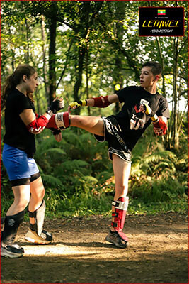 Lethwei man power