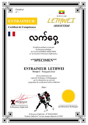 Entraineur Niveau 1